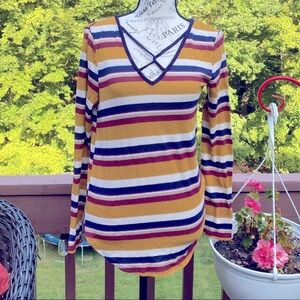 Long Sleeve Striped Shirt